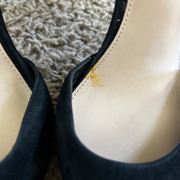 Vince Camuto Carlotte Suede Pointed Toe Strap Stiletto Heel Pump Size 9 1/2 - Picture 5 of 6